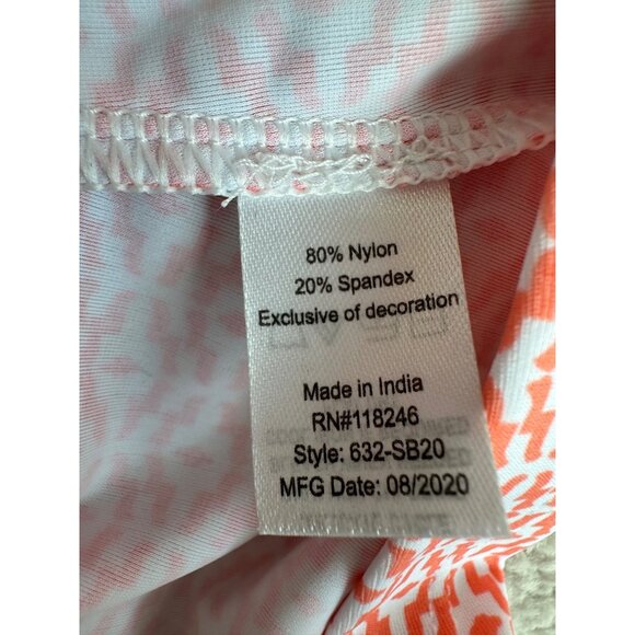 Cabana Life Tunic Dress Womens Size Large New PInk Nylon Blend w/ Tassels New - Picture 9 of 14